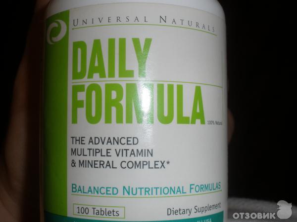  Daily Formula  -  4