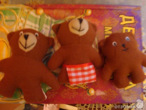 Серия Первые книжки) - новая версия сказки три медведя с мягкими